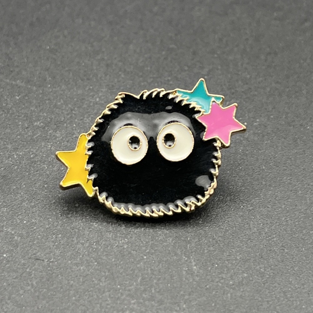Studio Ghibli Spirited Away Soot Sprite Lapel Hat Pin
